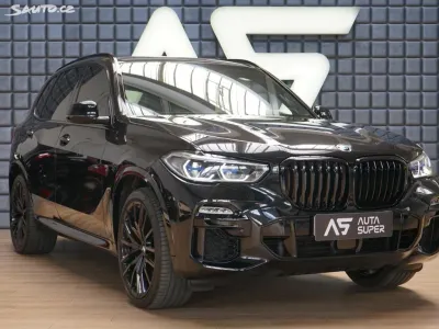 BMW X5 M50d Laser Tažné Harman Servis